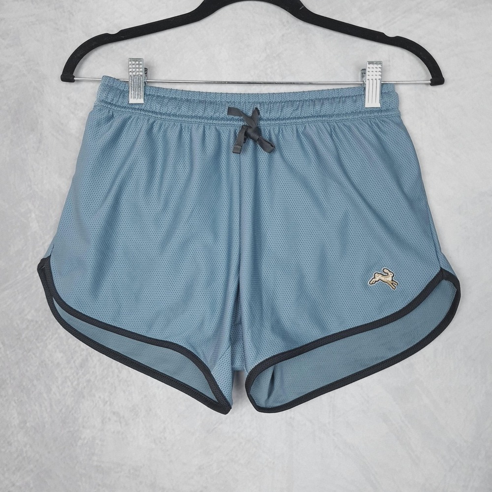 Tracksmith Shorts Mens XS Blue Mesh 4 Inch Running Split Lined Track Gym